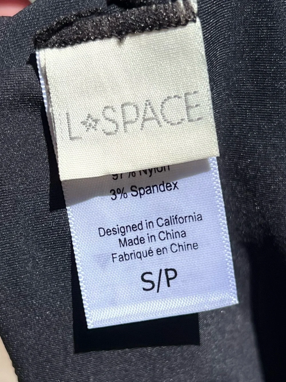 🌻NWOT L*Space Celeste Ribbed Off Shoulder Bikini Top Swimwear Size Small